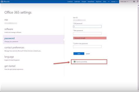 Office 365 Password Issues .
